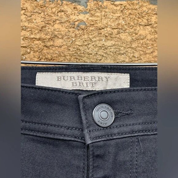 Burberry Brit Black skinny low rise jeans 30 - Picture 2 of 11